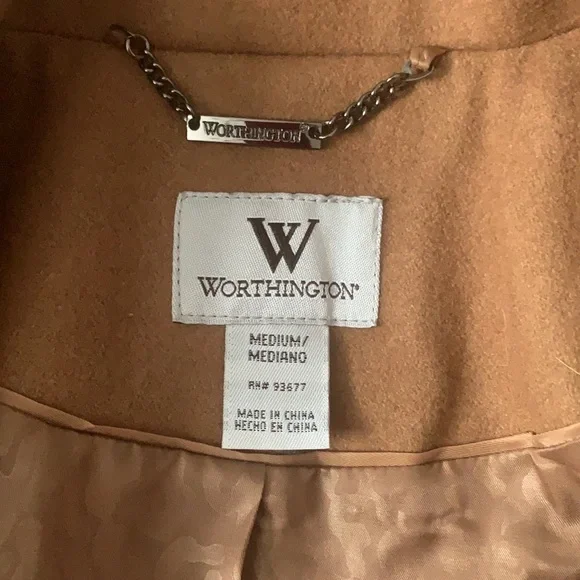 ❌SOLD❌Worthington Blended Wool Coat - Picture 5 of 10